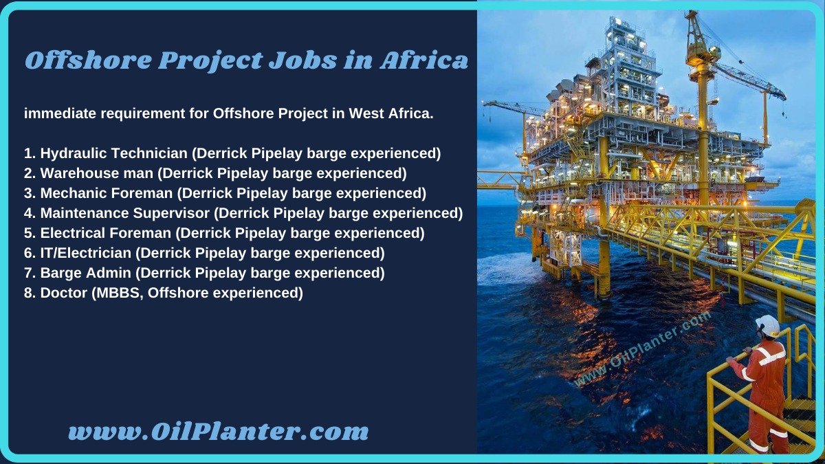 Offshore Project Jobs in Africa