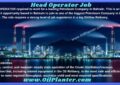 Refinery Head Operator Job
